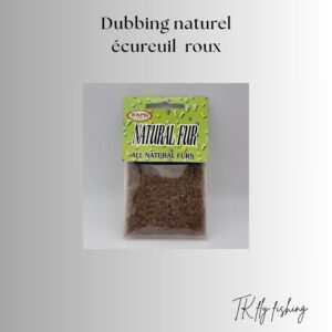 Dubbing naturel écureuil roux