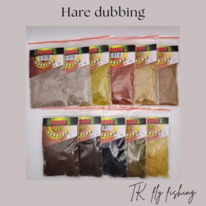 Hare Dubbing HENDS – Dubbing naturel pour montage de mouches