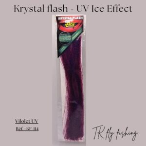Krystal Flash – UV Ice Effect HENDS – fibres brillantes pour montage de streamers