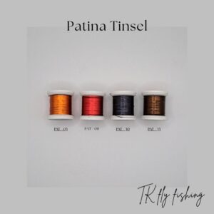 Patina Tinsel HENDS – tinsel mat pour montage de mouches