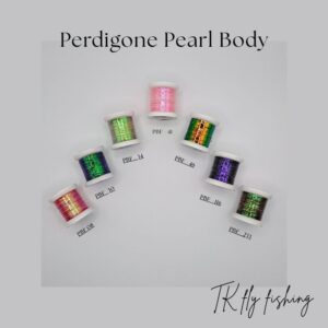Perdigone Pearl Body HENDS – lattes translucides pour nymphes Perdigone