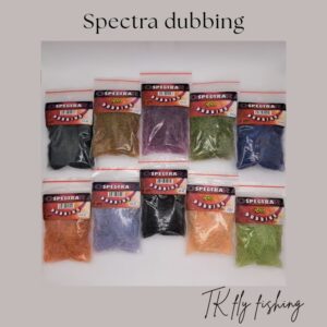 Spectra Dubbing – Hends dubbing synthétique iridescent pour montage de mouches